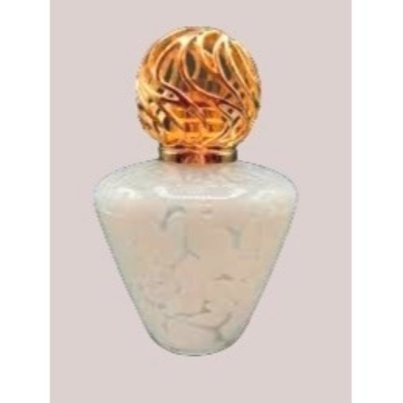 Hand Blown Art Glass White Splatter, Essential Oil Diffuser Burner 61/2" tall - Picture 1 of 3